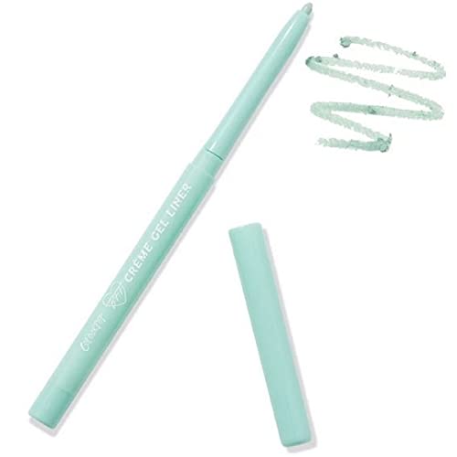 Colourpop ICE BREAKER Matte Creme Gel Eyeliner Retractable Pencil (Pastel Mint Aqua), 0.2g (0.007 Ounce)