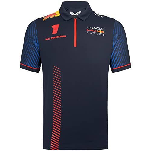 Castore Red Bull Racing F1 Men's 2023 Max Verstappen Team Polo Shirt - 2XL