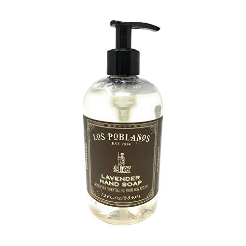 LOS POBLANOS Lavender Hand Soap, 12 FZ