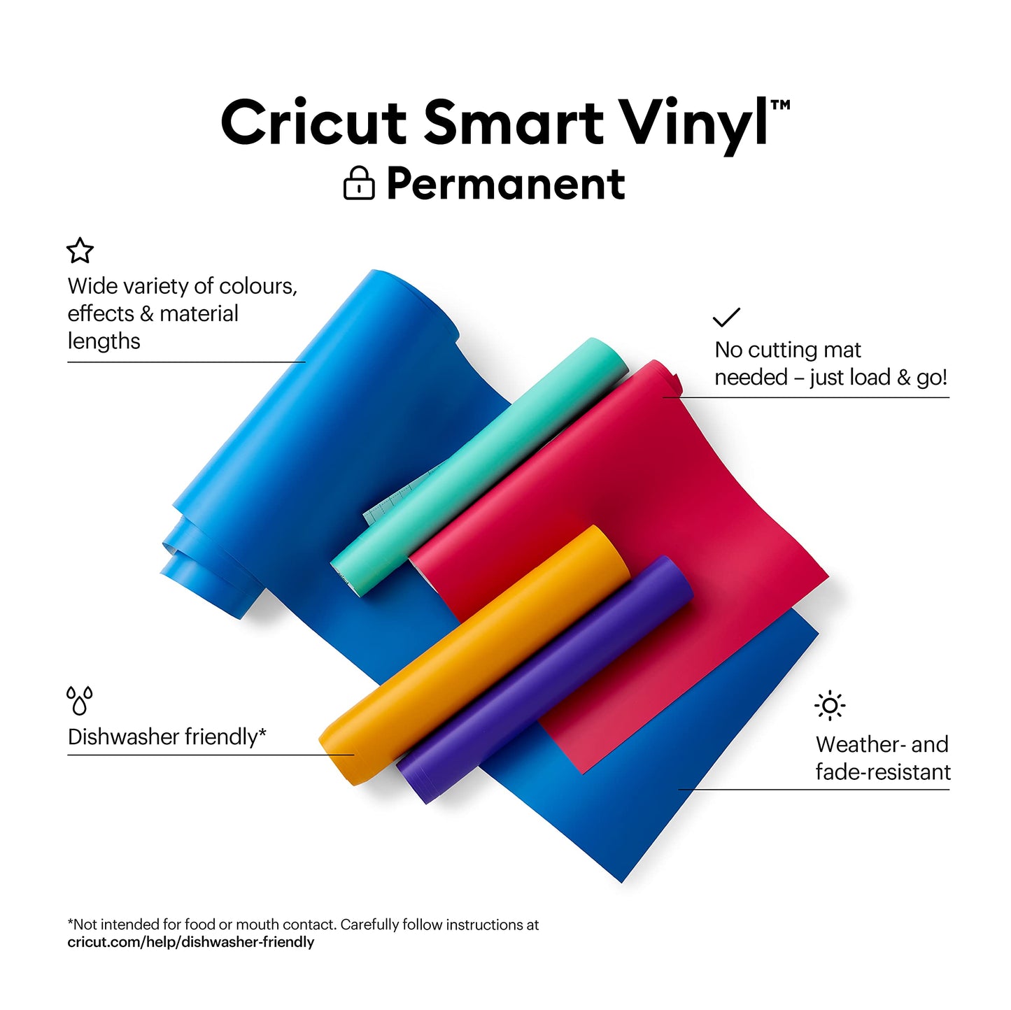 Cricut Smart Vinyl – Permanent (3.7 m)