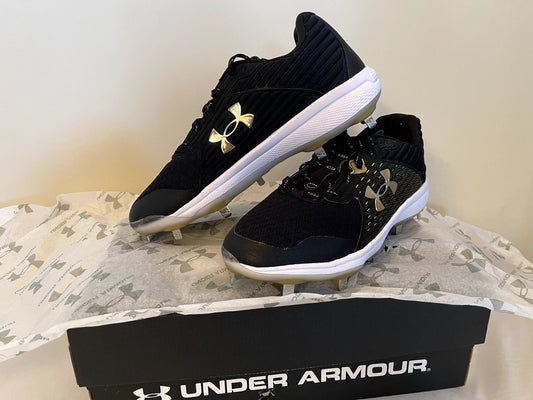 Under Armour Men's Yard Mt Baseball Shoe 14 Black (006)/Black - Evry Sparrow - Under Armour